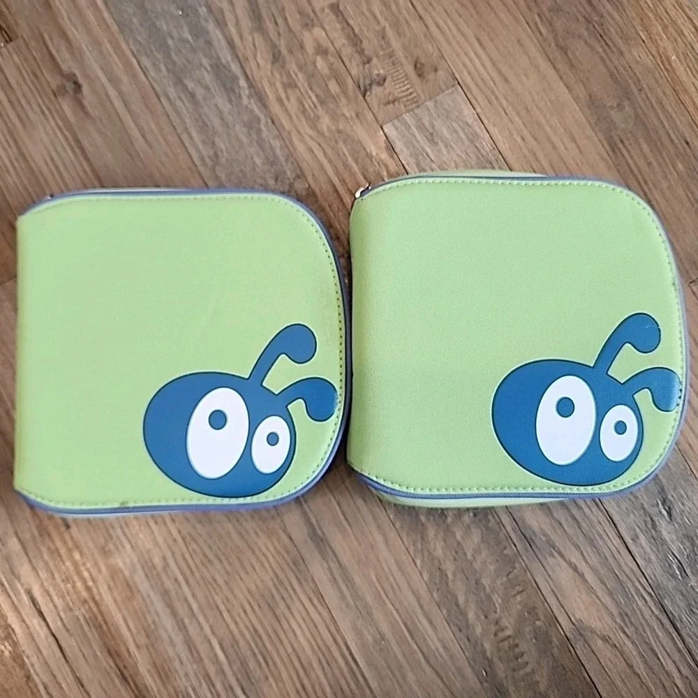 Set‎ Of 2 Cuttlekids Cuttlebug Provo Craft Storage Scrapbook ZIPPER CASE ONLY